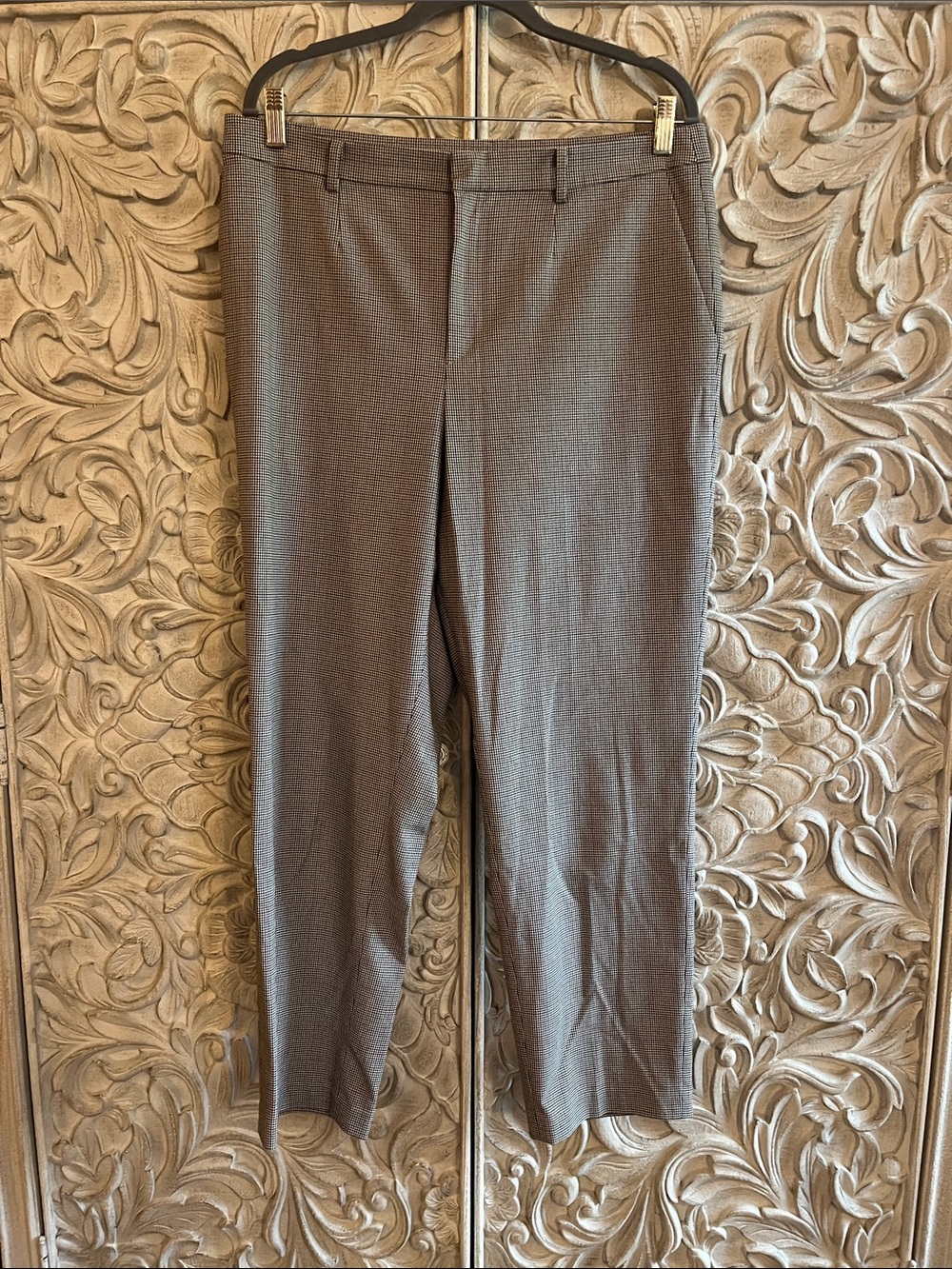 Uniqlo Plaid Ankle Pants
